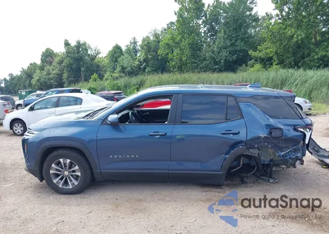 2025 Chevrolet Equinox Fwd Lt из США, поврежденный, VIN 3GNAXHEG4SL105819